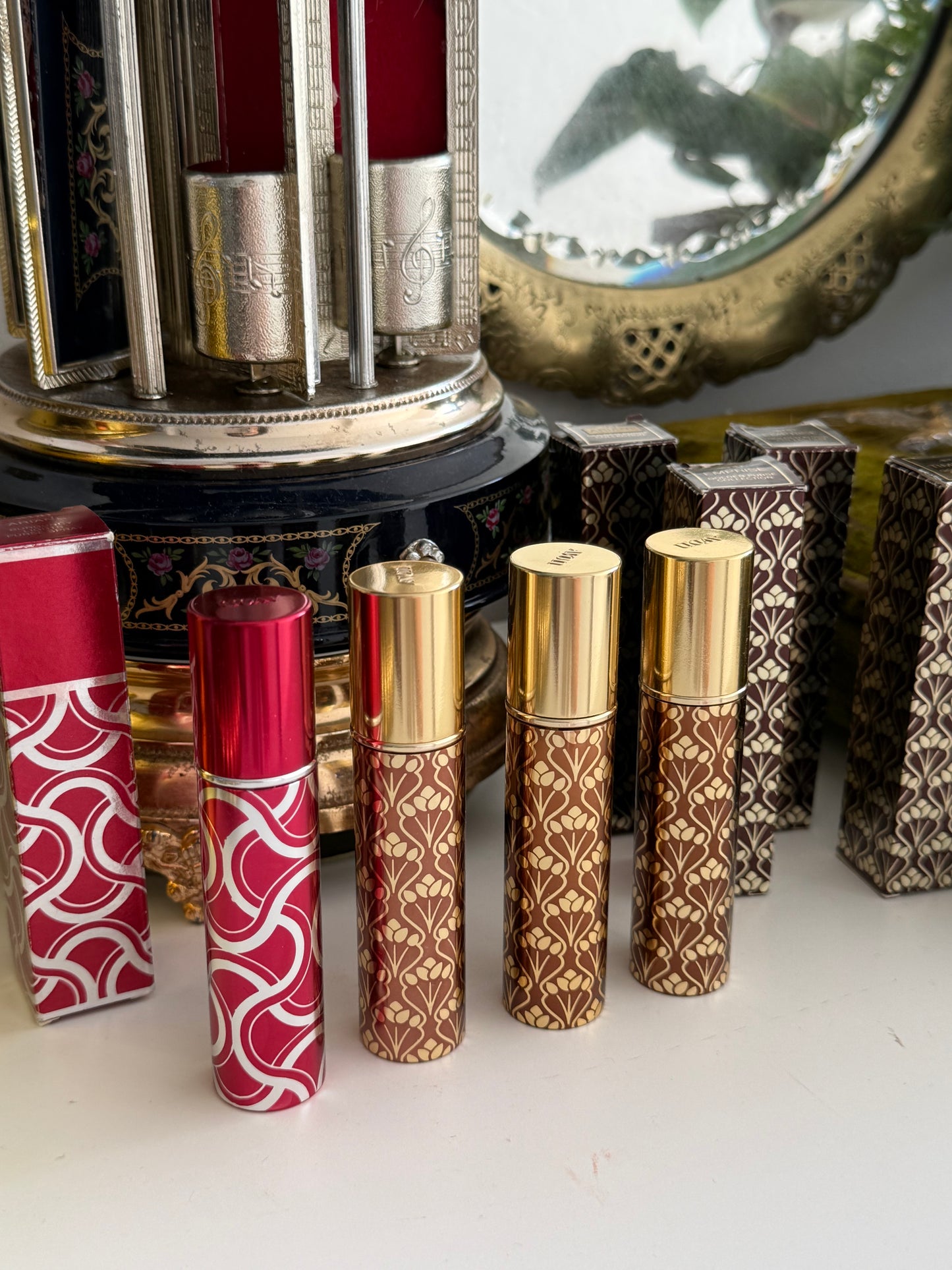Vintage Avon Parfumzerstäuber (mit Füllung und OVP)