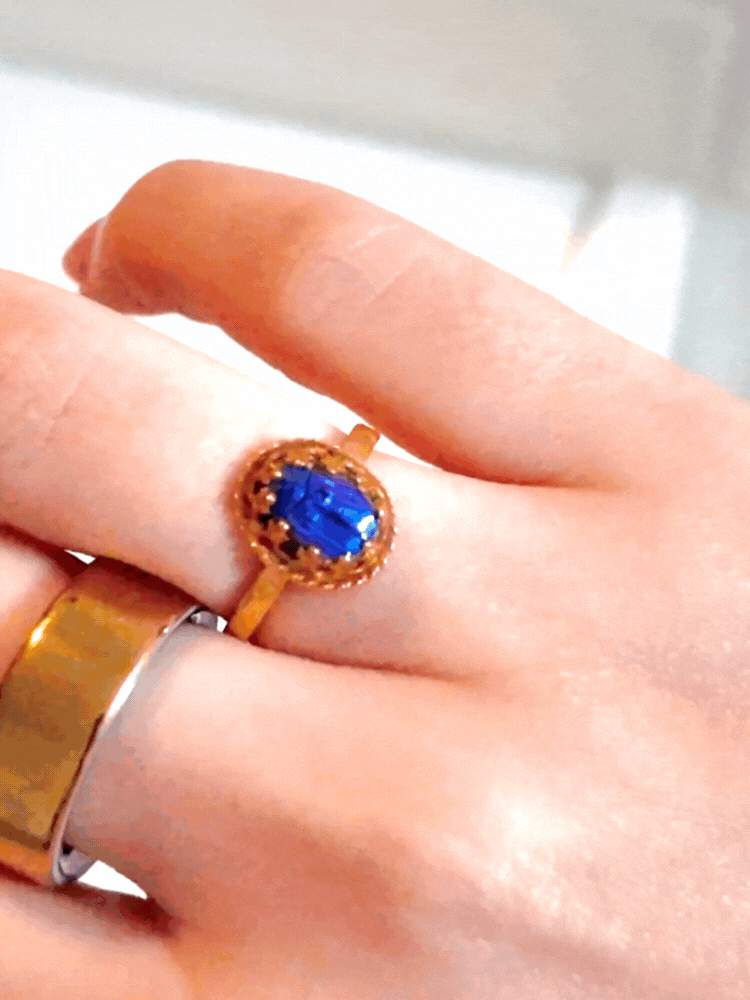 Ocean Heart Ring